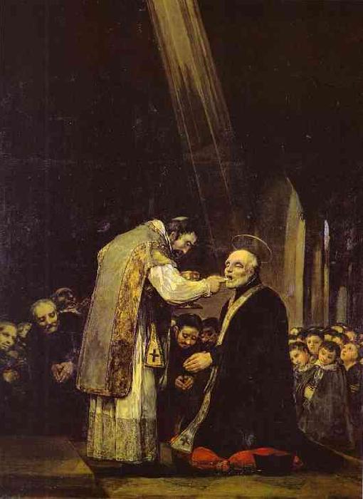 Last Communion of Saint Jose de Calasanz.